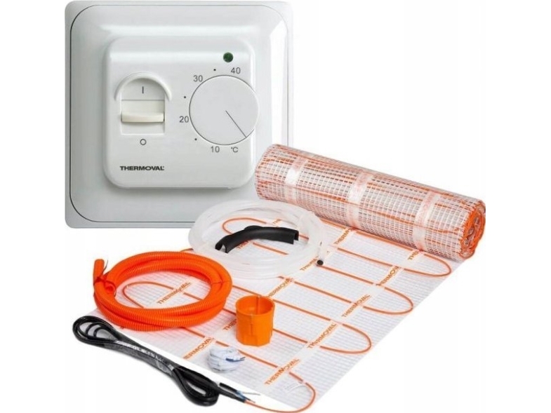 Thermoval värmematta TV TO 50 170/ 1,0 m2 enkelmatad värmematta | Ledningar - högspänning | GameStuff