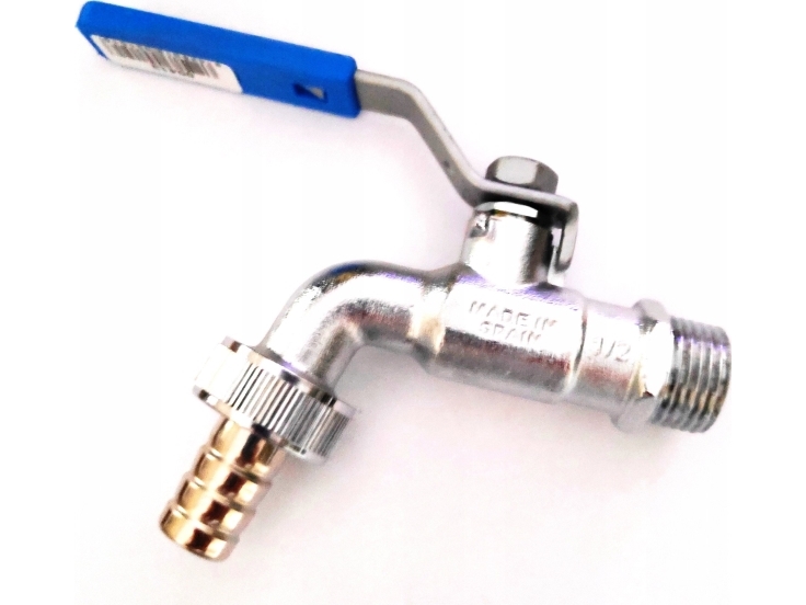 Arco kugleventil DN15 1/2 med slangetilslutning JARDIN