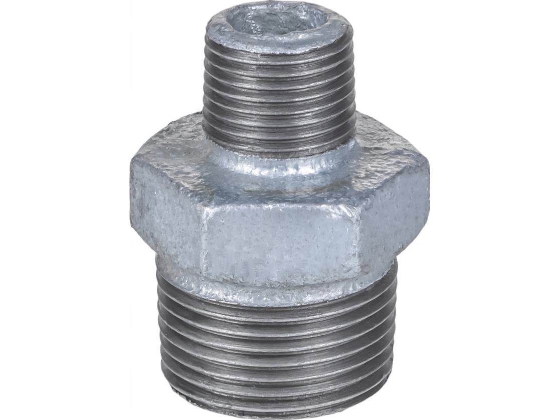 Agaflex Gewinde-Reduzierkupplung 1 X 1/2 Verzinkt