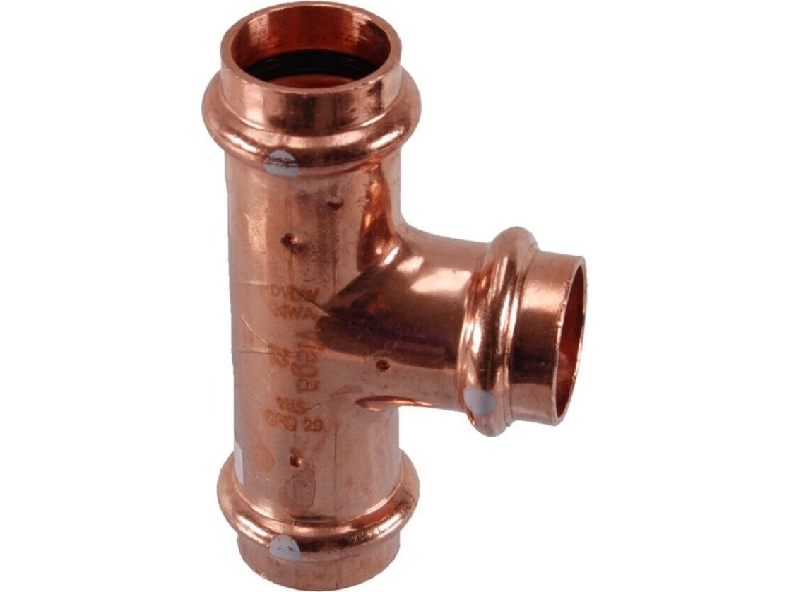 Viega Vähentävä T-pala 22x18x22 Profipress S (DWZ)