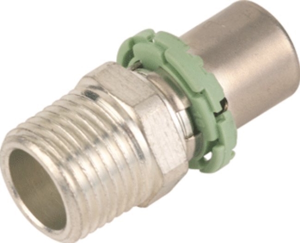 Comap Lige Fitting, Presset Ende - Udvendigt Gevind 50X4-11/2