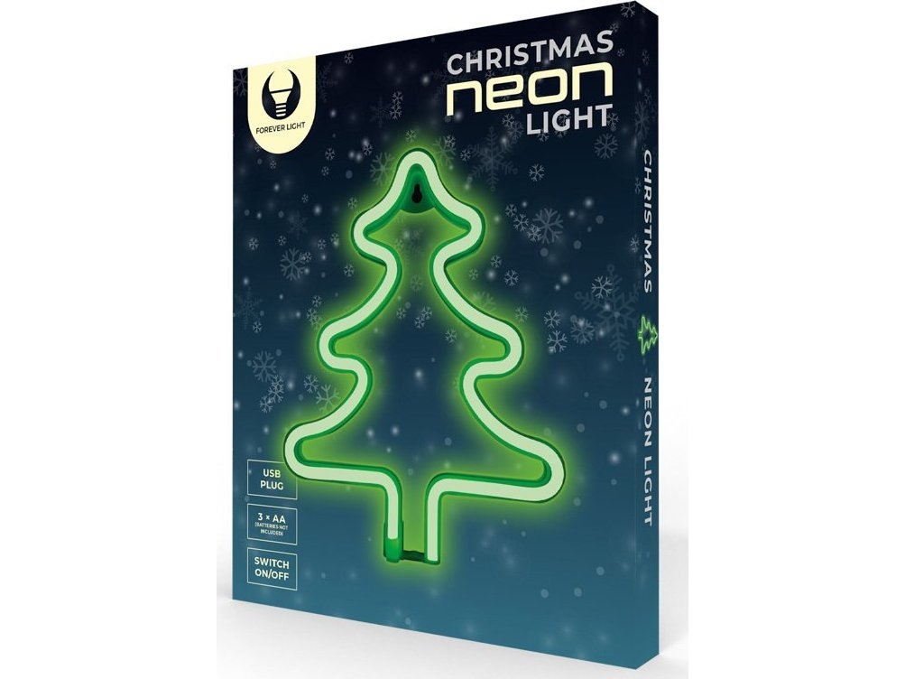 Cpa Telforceone Neon Led Flower Light Grün Flne16 Forever Light