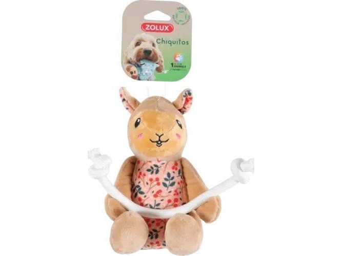 Zolux Zolux Chiquitos Llama Plush Toy With A String