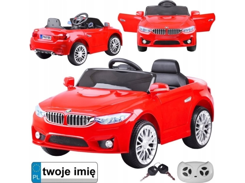 Jokomisiada Toy car for BETA battery, EVA keys, remote control PA0185