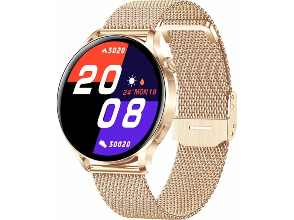 Rubicon Rnce81 Smartwatch, Rose Gold