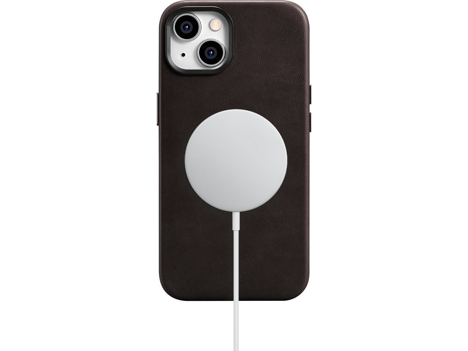 Icarer Icarer Oil Wax Premium Leather Case Iphone 14 Plus Magnetisk Etui Med Magsafe Brun (Wmi14220703-Bn)