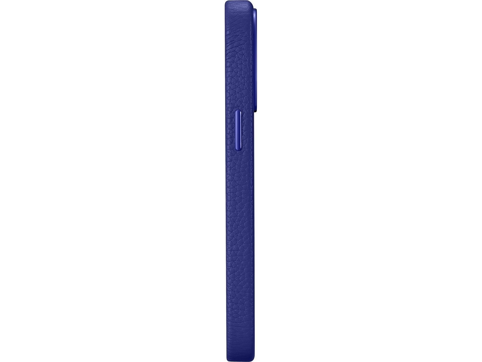 Icarer Icarer Litchi Premium Lædertaske Iphone 14 Pro Max Magnetisk Lædertaske Med Magsafe Mørkeblå (Wmi14220712-Db)