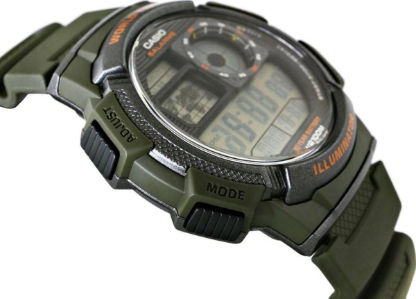 Uhr Obwohl Casio Ae-1000W-3Avdf