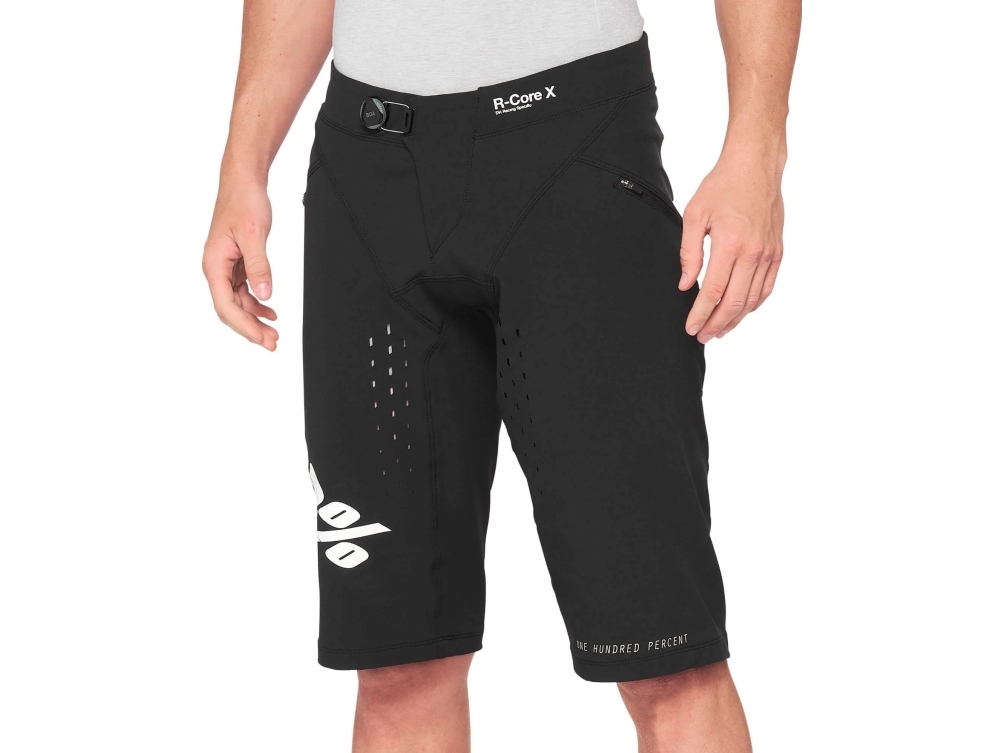 100% cykelshorts 100% R-CORE X Shorts sort str. 36 (50 EUR) (NY 2022) | Cykling - Kläder - Cykelkläder | GameStuff