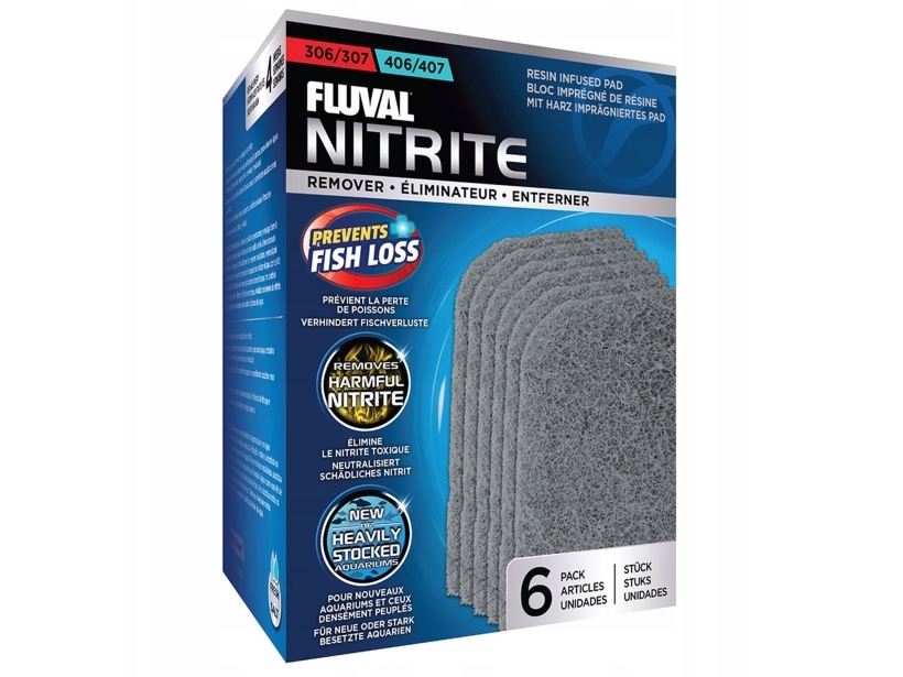 Fluval Kvælstofreducerande Filtermedia 307/407 Nitrite Remover, 6 Stk.