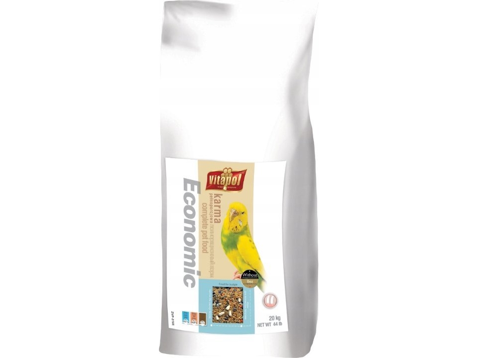 Vitapol POKARM DLA PAPUŻKI FALISTEJ ECONOMIC 20kg