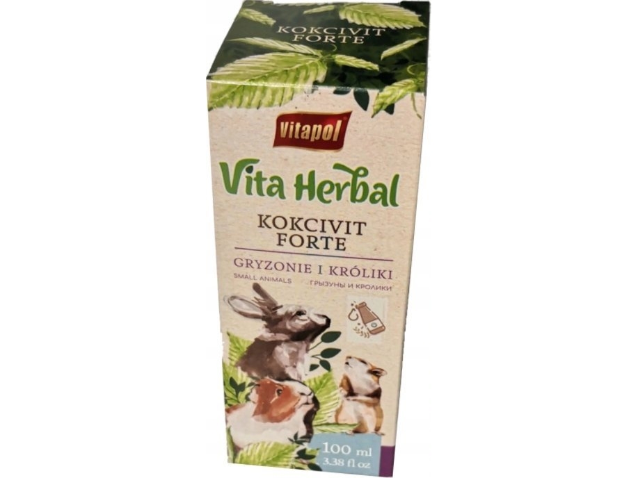 Vitapol Vita Herbal för gnagare och kaniner, kokcivit forte 100 ml | N - A | GameStuff