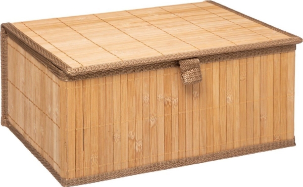 5Five Set Mit 3 Aufbewahrungskörben Braun