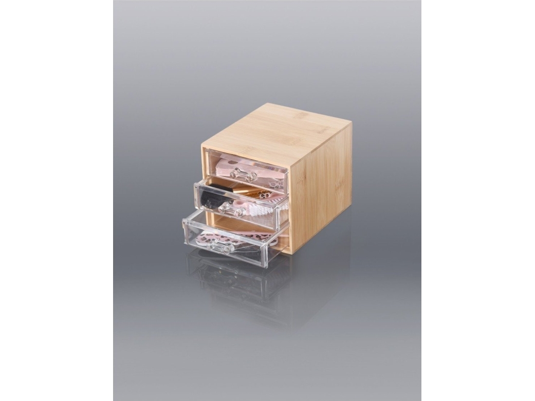 H&amp S Decoration Smyckeskrin i bambu ORGANIZER 15x12cm | Sport & Träning - Tillbehör - Smyckeskrin | GameStuff