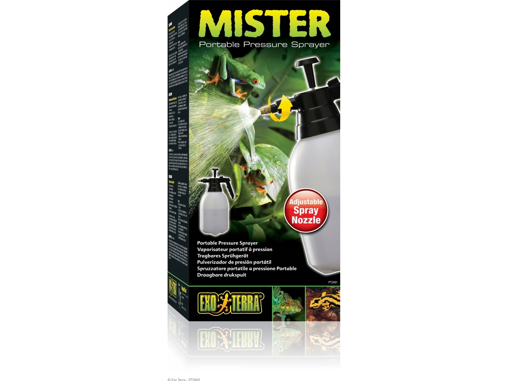 Exo Terra portabel sprayflaska Mister, 2 L | Sällskapsdjur - Fisk & reptiler | GameStuff