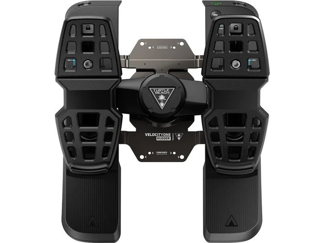 Turtle Beach Velocityone Rudder, Pedaler, Pc, Xbox, Xbox One, Xbox Series S, Xbox Series X, Knappen Tilstand, Ledningsført, Usb, Sort