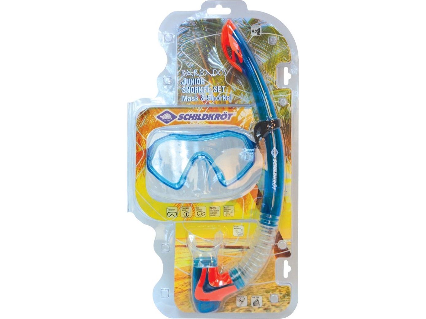 Schildkrot SFS Junior Snorkel Set BARBADOS 2-part | Utomhus - Jakt / fiske - Fishfinder | GameStuff