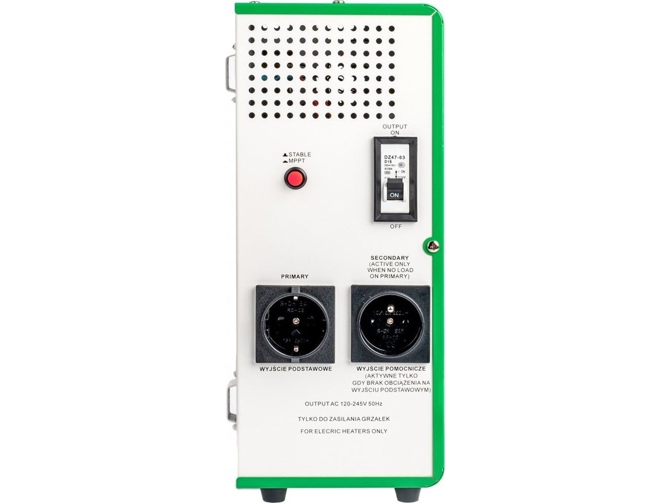 Solar inverter VOLT POLSKA GREEN BOOST MPPT 3000 (120-350VDC)