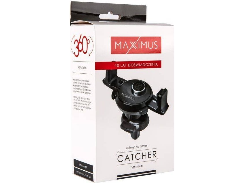 Maxximus Catcher Car Handle Sort, Til Gitter, Selvlukkende