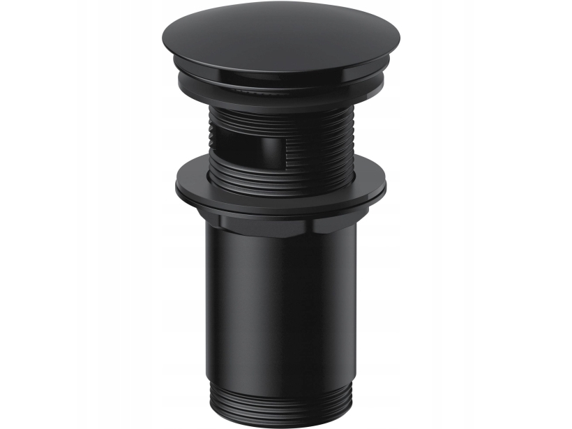Cersanit (Klick-Klack-Stopfen) Automatischer Universal-Klik-Klak-Stopfen Schwarz (S951-701)