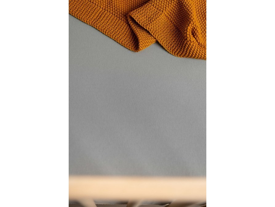 Sensillo pusleunderlag i bambus grå 140x70