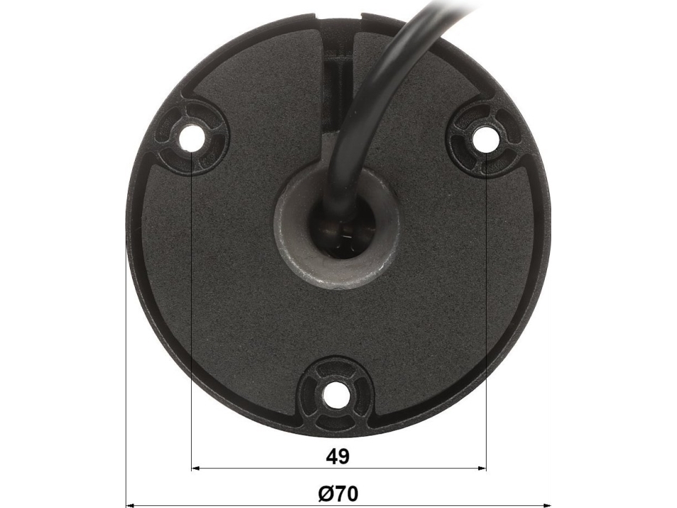 Dahua Technology Ip-Kamera Ipc-Hfw2249s-S-Il-0280B-Black Wizsense Ip-Kamera - 1080P 2,8 Mm Dahua