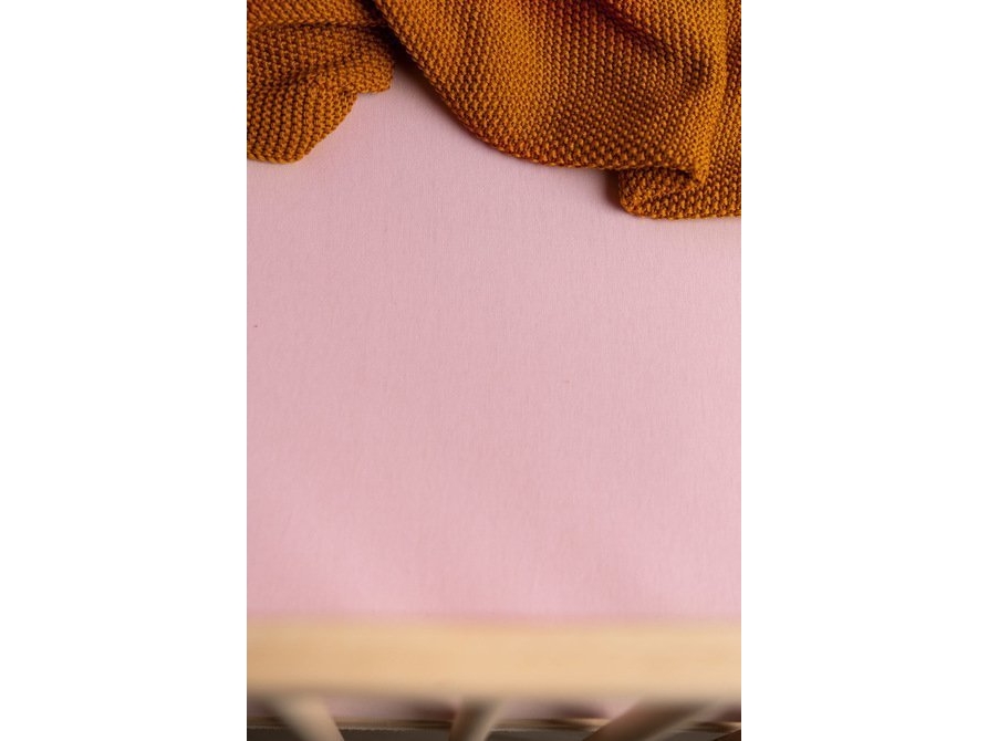 Sensillo BAMBOO PINK SHEET 120X60 | Baby & barn - Sömntid - Baby sängkläder set | GameStuff