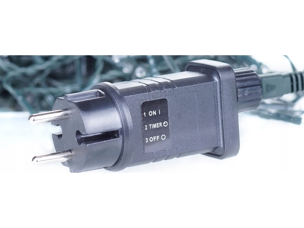 Rum-Lux Juletræslys udendørs istapper LZS-ECO* LED-500 kold hvid RUM-LUX