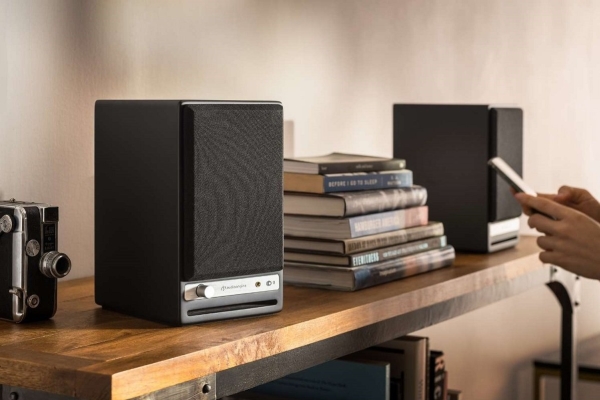 Audioengine Hd4 Bt Aktiv-Lautsprecher Säule Satin Black - Bluetooth Aptx-Hd