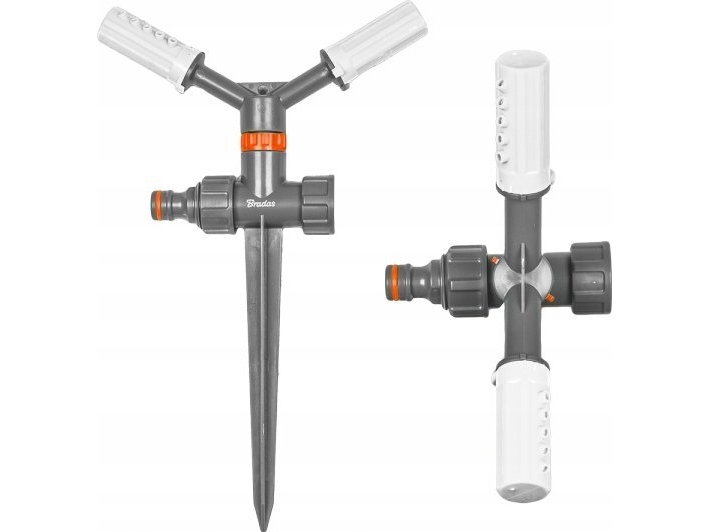 Bradas 2-Arm-Drehsprinkler Auf Spike - Blister