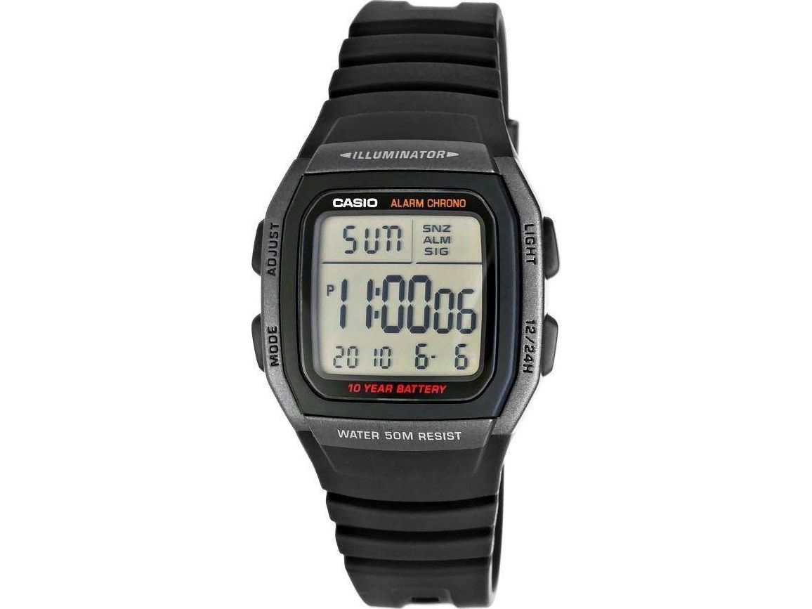 Zegarek Casio Zegarek Męski Casio W-96H-1Bvdf Unisex