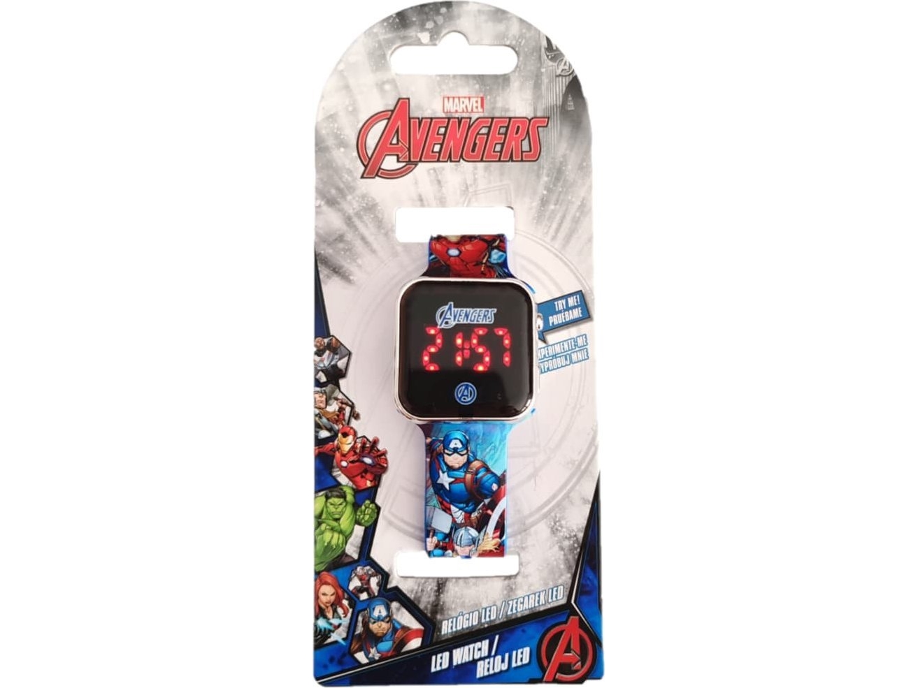 Euroswan barnklocka digital Avengers LED | Sport & Träning - Pulsklockor & Smartwatches - Smartklockor | GameStuff