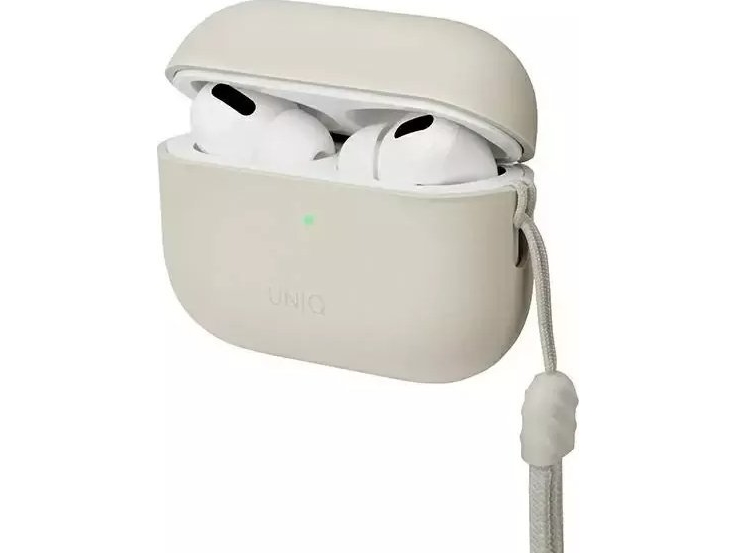 Uniq Dėklas Lino Airpods Pro 2 Gensilicone (2022/2023) Gelsvas