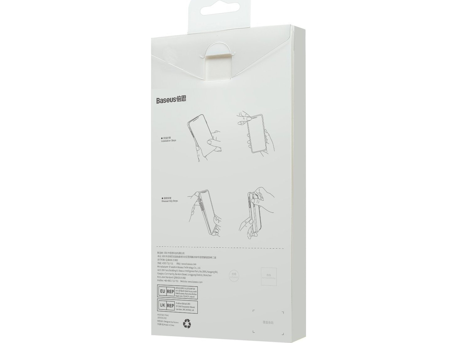 Dėklas Baseus Superceramic Series Apple Iphone 13 Pro Max 6,7" 2021 + Valymo Rinkinys