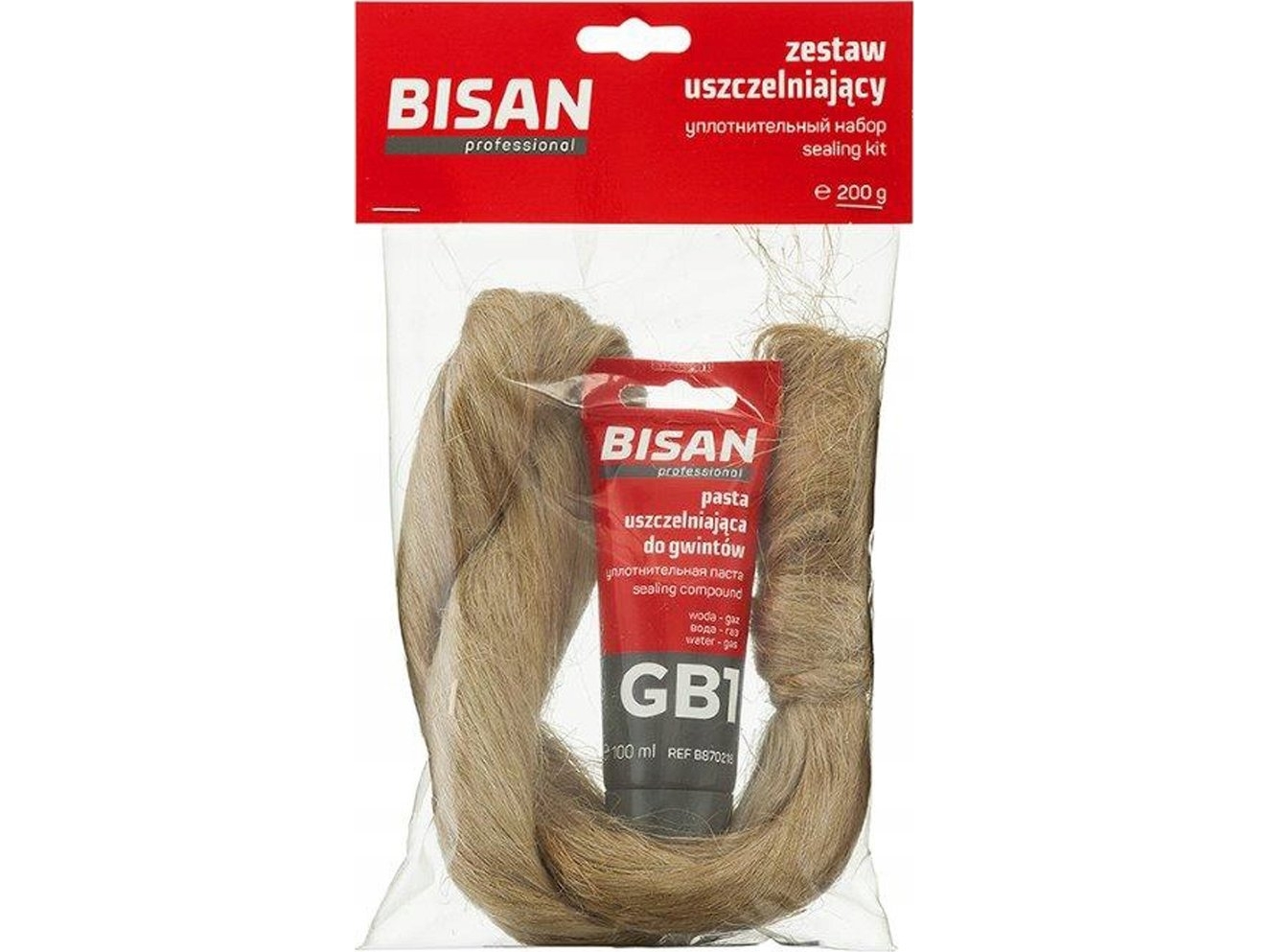 Bisan Bisan B870799 Forseglingspasta + pakker (pose) 28g