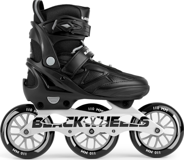 Blackwheels Dynamic Speed Adjustable Sorte Inline-Skøjter, Str. 39-42