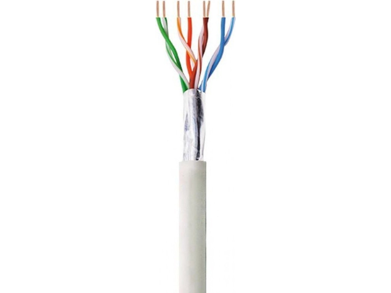 Techly Itp-C6f-Fl, 305 M, Cat6, F/Utp (Ftp), Grå
