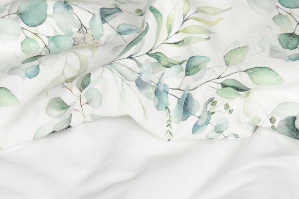 Multitex babytæppe 75 x 100 satins bomuld + velour velvet 09