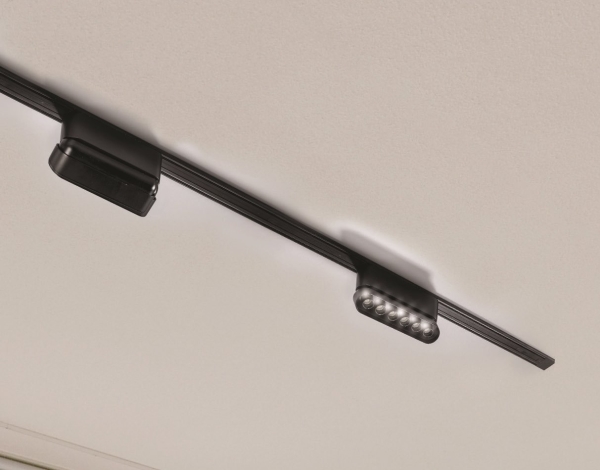 Azzardo Neo AZ5121 LED 8W justerbar taklampa för 1-fas strömskenesystem svart | Belysning - Inomhusbelysning - Inbyggd spotlight | GameStuff