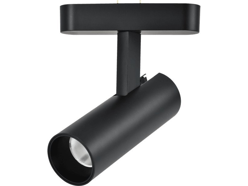 Azzardo Neo AZ5127 LED-taklampa med rör 14W för 1-fas strömskenesystem svart | Belysning - Inomhusbelysning - Inbyggd spotlight | GameStuff