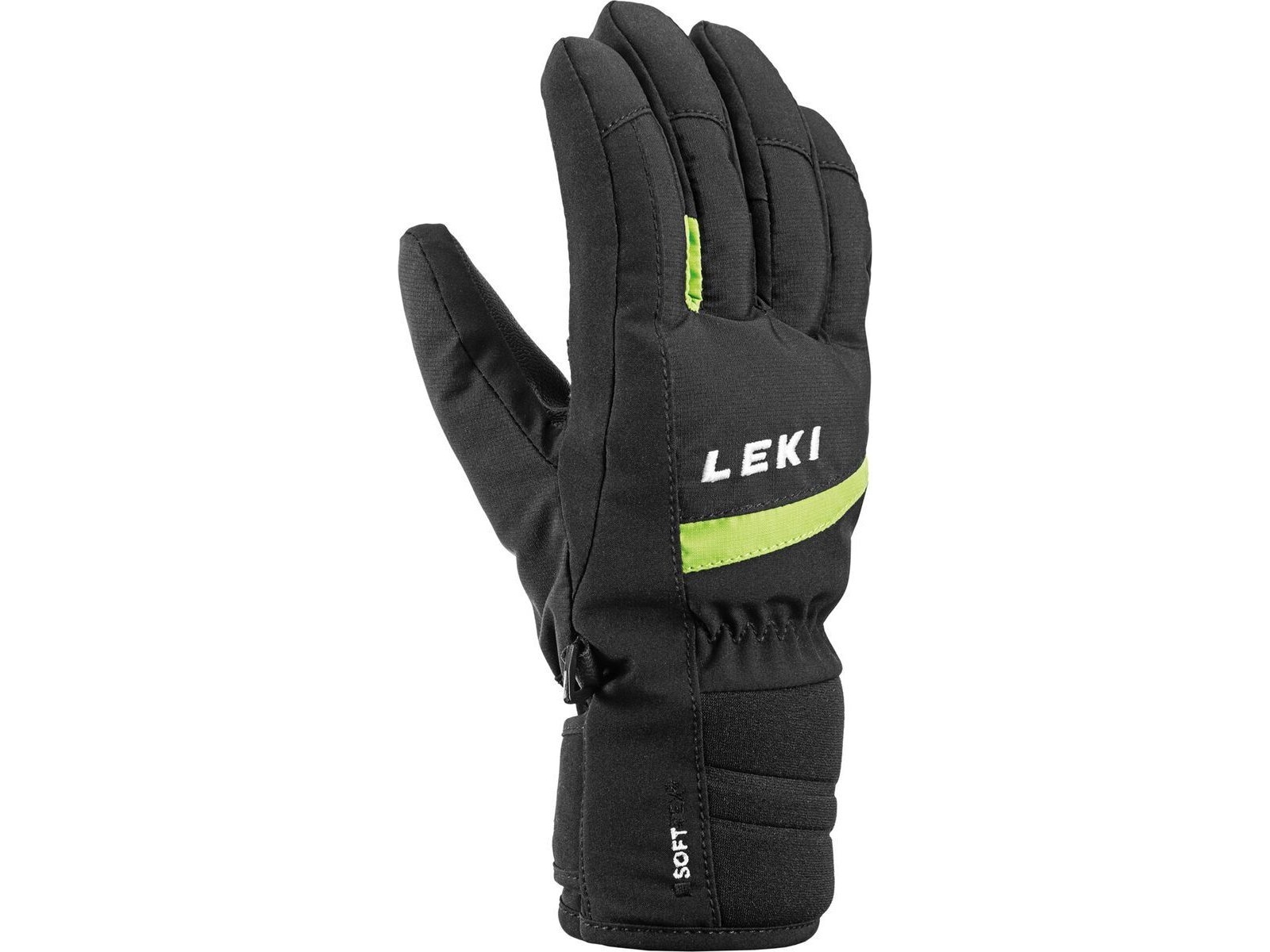 Leki LEKI Hanskat Max Junior bl-lime 4.0 Leki LEKI Hanskat Max Junior bl-lime 4.0