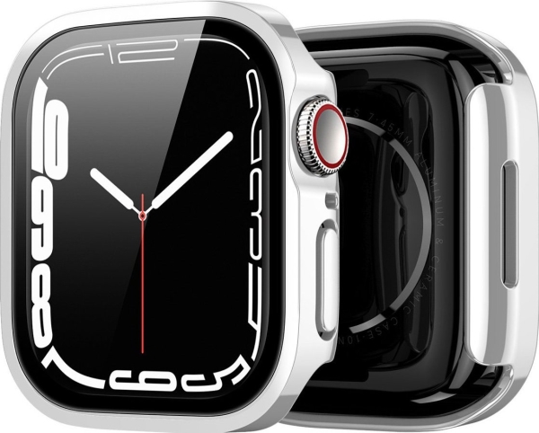 Dux Ducis Hamo Etui Für Apple Watch 7 45 Mm Silber