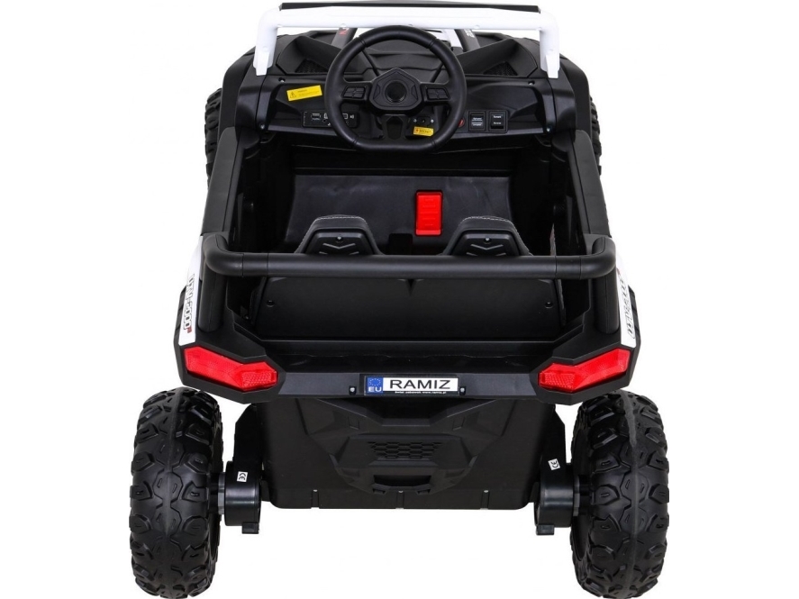 Ramiz Auto na akumulator Buggy UTV 2000M Racing Biały