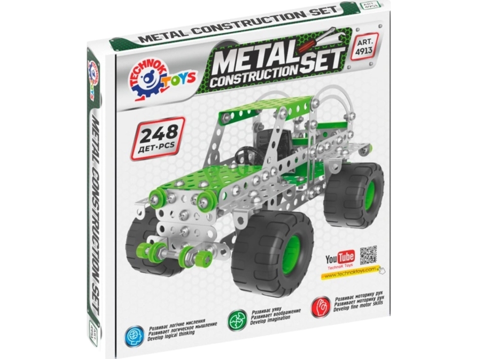 TechnoK metallbyggklossar 4913 | Hobby - Modellbygge - Metallbyggsats | GameStuff
