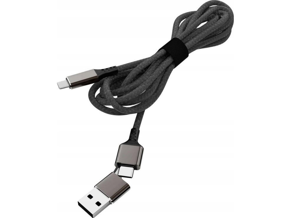 Smrter Usb-Kabel Usb 2.0 Usb-C Stik, Usb-C Stik 1.00 M Flerfarvet Smrter_Speedy_C_Bk