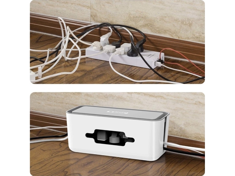 Orico Kabelholder, Hvid 30 Cm