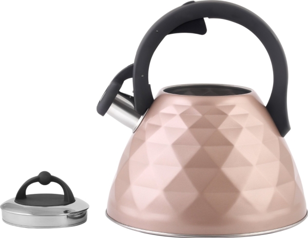 Berretti Berretti - Rosa Traditionel Kedel - 3 L - Guld - Gasinduktion - Br-7634