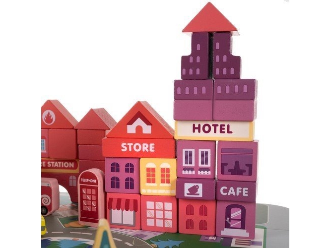 Alasveto kaupungin korttelit 100kpl Kruzel 19159