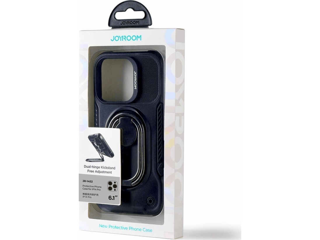 Joyroom Etui Joyroom Dual Hinge Apple iPhone 14 Pro svart | TV, Ljud & Bild - TV & Hemmabio - Mediaspelare & Streaming | GameStuff