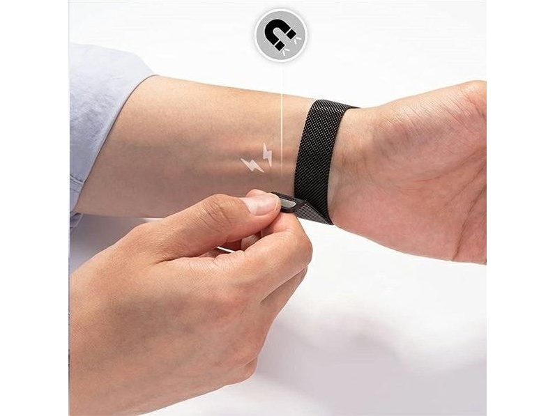 Mercury Mercury Pasek Mesh Apple Watch 38/40/41 Mm Czarny/Black